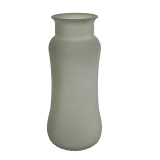 Vase Redondo Green et Matt Green Glass