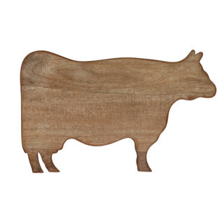 Porrel Bow Cow Natural Mango 41x26x1,6 cm