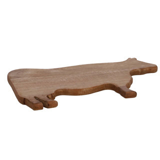 Porrel Bow Cow Natural Mango 41x26x1,6 cm