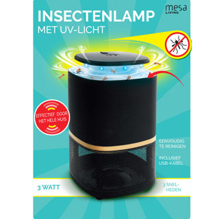 Mesa Living Insect Lampe avec lumière UV
