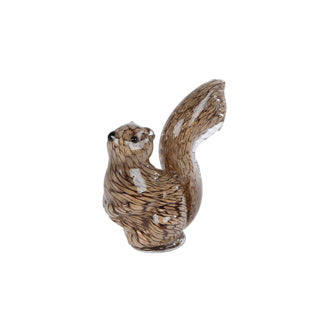No brand sculpture écureuil 13,5x7,5x17,5cm | 2 pièces