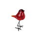 No brand sculpture oiseau sur pied 11,5x8,5x15,5cm | 2 pièces