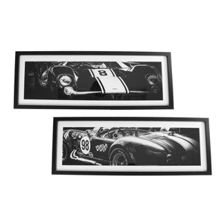 Peinture de course 2 Assorti Metal Glass 30x80x2cm