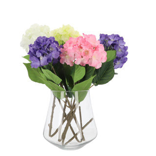 No brand hortensia simple l 84cm | 12 pièces