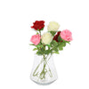 Rose artificielle 3 assortis | 48 pièces