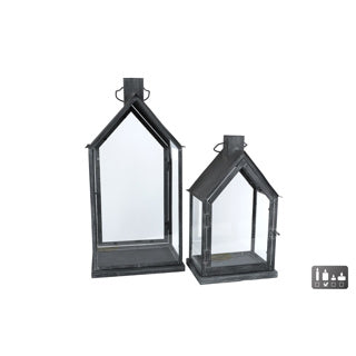 Lot de 2 lanternes
