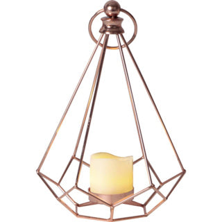 Edge lanterne avec bougie LED 23,5 cm