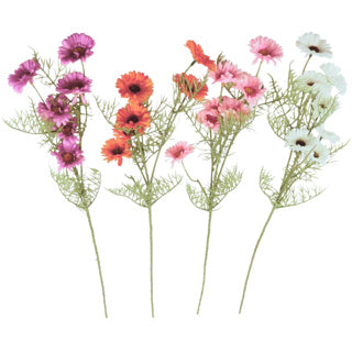 Margriet 74cm l 4 couleurs assorties | 6 pièces