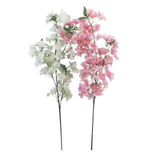 Branche d'art fleur de cerise 88 cm 2 assorti