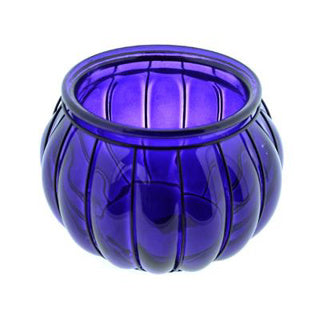 Vase avec cadre métallique 30 cm violet