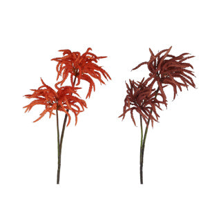 No brand fleur artificielle amarante 2 assortis pe 84cm | 2 pièces