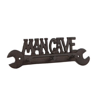 Rack de manteau Mancave Old Brown 27x9.5x4 cm
