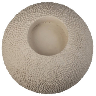 Porte-toile de cuve en béton ivoire 15x15x15cm
