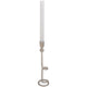 Chandelier Iron Beige 8x8x30cm