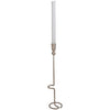 Kersten Kersten Candlestick Metal Beige 8x8x40 cm