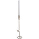 Kersten Kersten Candlestick Metal Beige 8x8x40 cm
