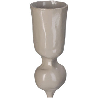 Kersten Kersten Candlestick Metal Beige 8x8x40 cm