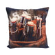 Bouteilles de coussin velours 40 x 40 cm