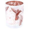 Hummingbird du support pour tuobles l verre marron blanc 10x10x12.5 cm