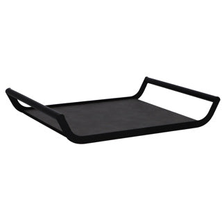 Plateau gris flo 37 cm
