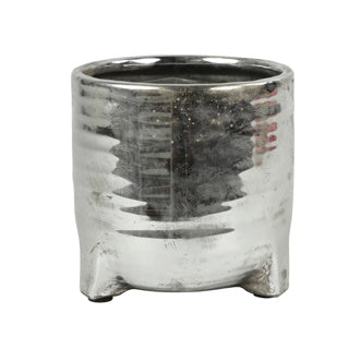 Countryfield Flowerpot Amarens M Color Silver 18 cm
