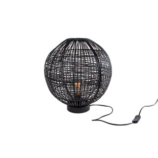 Lampe de table Micha Bol Black Metal 36 cm