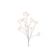 Saumon de saxifraga à fleurs artificielles 130 cm