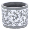 Pot Olea Cylinder Gris 11 cm