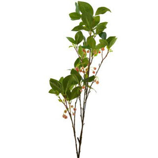 Branche d'horloge urbaine 110 cm rose vert