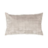 Coussin de velours vintage beige 30x50 cm