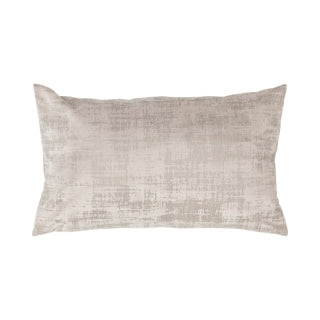Coussin de velours vintage beige 30x50 cm