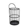 Plateau de rangement Jill Gray Metal 8x8x17cm