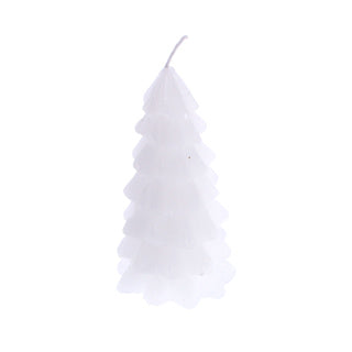 Bougie blanche 6,5 x 12,5 cm