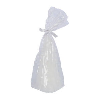 Boom en bougie blanc 10x10x20cm