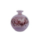 Vase orla en verre violet 22x22x23,5 cm