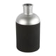 Vase de bouteille Countryfield Madelon S Noir Silver 26cm