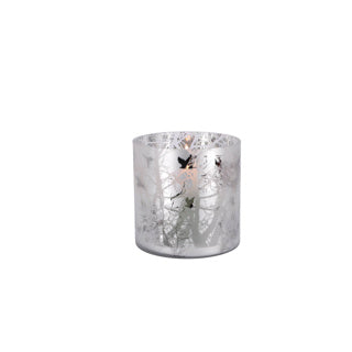 Ptmd Tealight Holder Winty White XL 15 cm
