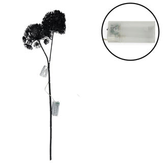 Art Flower Heracleum Countryfield a mené noir 75 cm