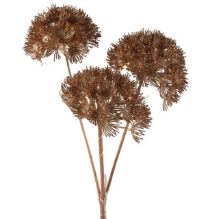 Art Flower Heracleum Countryfield a mené du cuivre 80 cm
