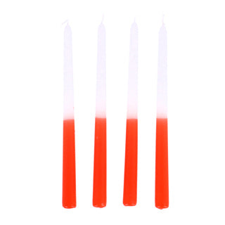 Cougie Dye Dye Wax Orange 30,5 x 2,2 cm 4 pièces