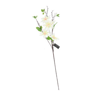No brand fleur artificielle magnolia blanc 82 cm countryfield | 6 pièces