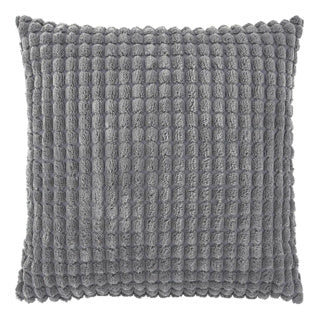 Coussin de décoration néerlandaise Rome 45x45 cm Gris du charbon de main