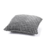 Coussin de décoration néerlandaise Rome 45x45 cm Gris du charbon de main