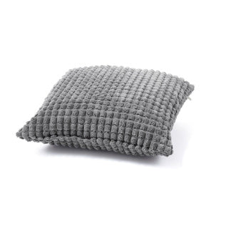 Coussin de décoration néerlandaise Rome 45x45 cm Gris du charbon de main