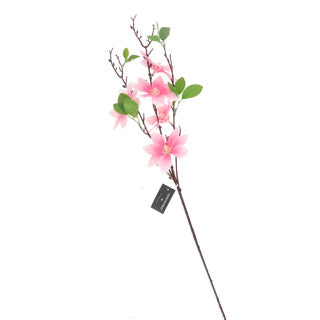 No brand fleur artificielle magnolia rose 82cm countryfield | 6 pièces