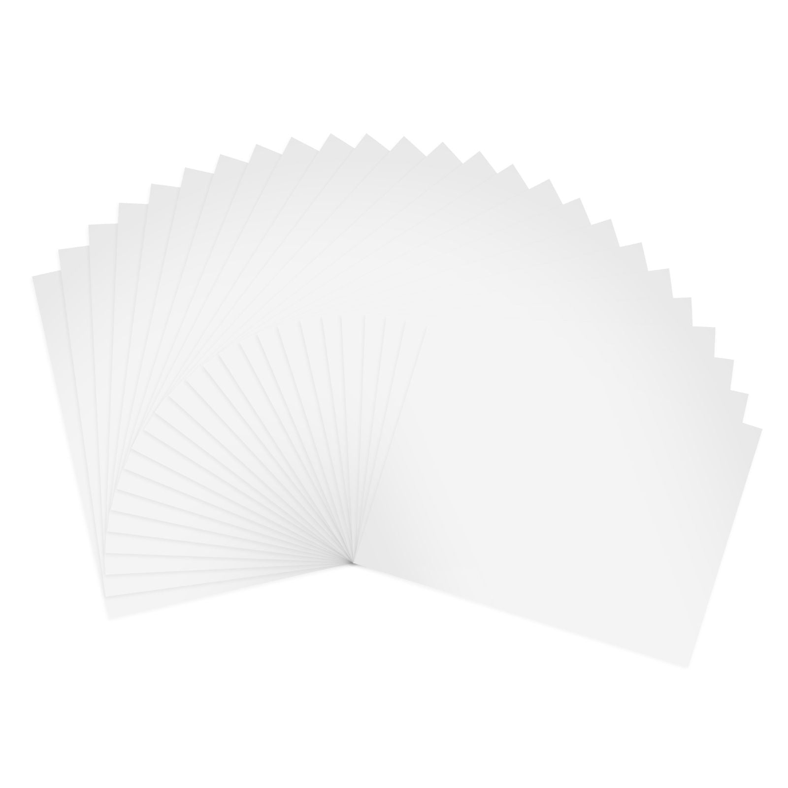 Vaessen creative • film rétractable jet d'encre a4 blanc 25 pcs