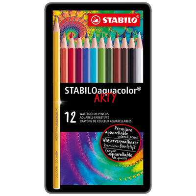 Boîte à métal Aquacolor Stabilo, 12e.