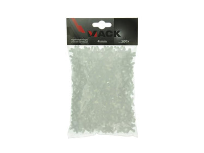 Mack 1066056 - entretoises pour joints de carrelage 4mm 500pcs | 5 pièces