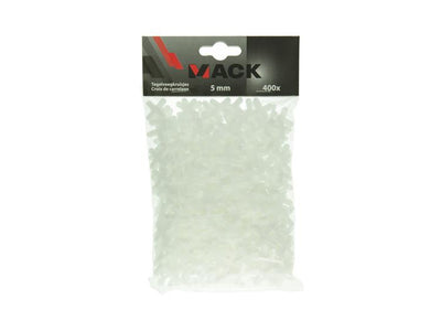Mack 1066057 - entretoises pour joints de carrelage 5mm 400pcs | 5 pièces