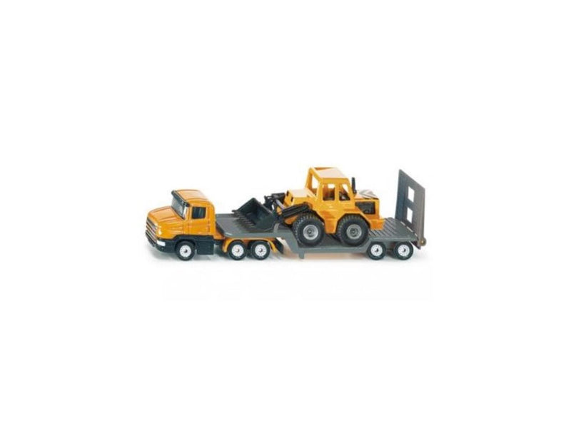 Siku 1616 Low Loader avec chargeur frontal 1:64